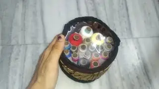 सुंदर सा धागा होल्डर बनाना सीखिए | make a beautiful thread holder or bangle holder