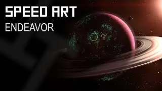 Photoshop & Blender: SPEED ART - Endeavor
