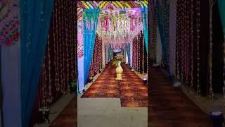 nice tent gate gallery lighting decoration #wedding #tent #gate #gallery #light #decoration