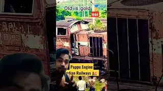 Old rail engine 🚂 #railwayengine #train #railway #indianrailways #engine #railroad #locomotive #wds4