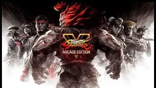 Playing Street fighter V  for the very first time!!!