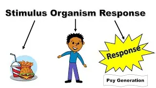 Stimulus Organism Response (S-O-R) in Hindi and English ||Basic of Psychology|| Psy Generation||