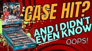 TOPPS F1 CHROME 2024 UNBOXING  - I GOT A CASE HIT??