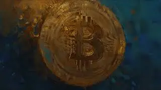 Bitcoin Digital Art for Frame TV | $104,964 BTC Screensaver | Luxury Crypto Decor 4K