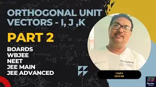 Orthogonal Unit Vectors - i, j ,k | Physics Solutions