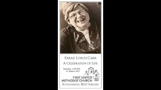 Sarah Lynch Carr Celebration of Life 03 22 2025