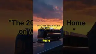 &ldquo;The 2026 Smart Home on Wheels 🚐✨&rdquo;