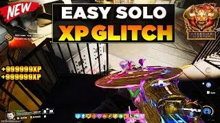 *NEW* BO7 SOLO UNLIMITED XP GLITCH!  + INFINITE SALVAGE GLITCH! (BO7 ZOMBIES GLITCH)