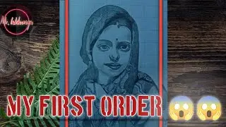 My First Commission Artwork ✅✅// How to Get Art work 👈👈  // #lakhoriya #artwork #drawing #order 