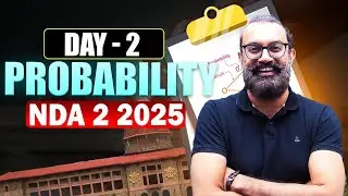 Probability in 2 Shots | Nda Mathematics 2026  | Part - 2| Live Class with Anuj Sir
