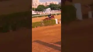 my fast gallop Karachi RAC club ma #horseracing #horselover #horsesports