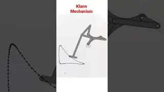 #klann #mechanism #mechanical #engineering #kinematics #cad #simulation #engineer #science #wow