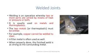 Machine Design 1 L61 Introduction to Fasteners