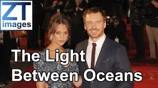 Michael Fassbender and&nbsp;Alicia Vikander at the film premiere The Light Between Oceans in London, UK.