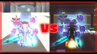 Pumpkin Reaper vs Winter Warrior - WHOS BETTER? - Giant Simulator Roblox