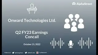 Onward Technologies Ltd Q2 FY23 Earnings Concall