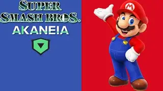 Smash Melee Akaneia - Mario (Gameplay)