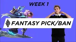 Pick Ban Preview || Fantasy LCS Week 1
