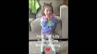 Jack and Lilly Sullivan One Month Missing 💔 #jacksullivan #lillysullivan #jackandlilly #newstoday