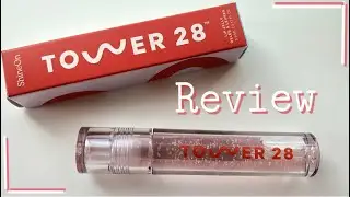 Tower 28 clear lip jelly/gloss review