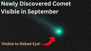 Newly Discovered Comet Visible to Naked Eye | Comet C/2023 P1
