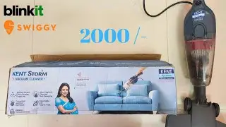 Kent Strom Vaccum Cleaner  unboxing review #blinkit 