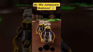Жуткий мистер Микс Чейз! � Статуя ужаса, скример, безумие &ndash; Roblox Escape MrnMix