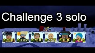 How to Solo Challenge 3 | All Star Tower Defense