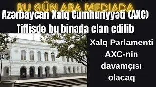 Azərbaycan Xalq Parlamenti buna görə yaradılır? Onun qurulması xalqda bir ümid yaratdı.