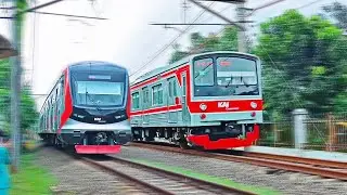 Berburu krl di red Line CRRC - JR 205 - CLI 225 - TM 6000