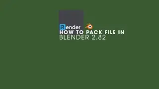 How to pack file blender 2.82 on iRender app| iRender Cloud Rendering