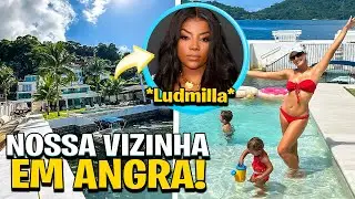 NOSSA CASA DO LADO DA LUDMILLA? TOUR pela casa em ANGRA DOS REIS! | Amanda Lunelli