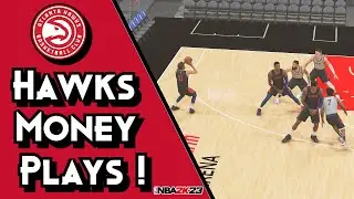 4 Hawks Money Plays In NBA 2K23 ! | Playbook Tutorial