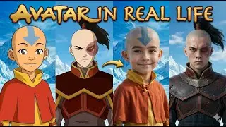 Avatar The Last Airbender in Real Life| AI Art Transformation #avatar #avatarthelastairbender