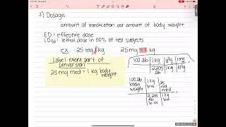 Chemistry: Density, Dosages, and Percents as Conversions