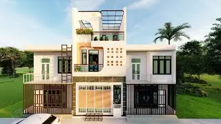 PA1 : Nhà ống 3 tầng hiện đại, 5.5x9m tại Thủ Đức