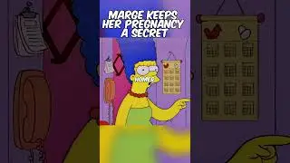 Marge keeps her pregnancy a secret