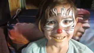 Facepainting RUDOLPH!!!