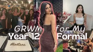 Full Formal Night GRWM | Hair, Makeup, Dress & Friends 🤍