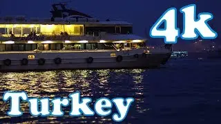 Ship in Sea of Istanbul, Turkey | Free HD Videos - No Copyright
