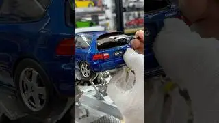Honda Civic EG6 Hatch Back With Lift Machine #bossneo #cthtoys #diecast #eg6 #civic #civicdolphin