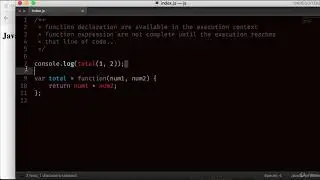 046 Function declaration vs function expression