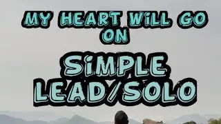 My heart will go on || Simple lead/solo || Guitar zirna.