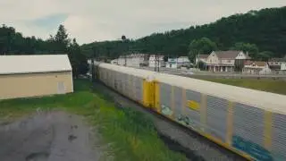 4K Phantom 3 Pro Footage - NS Pittsburgh Line - West Slope