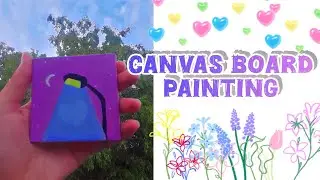 Canvas painting 😱#j.d. #trendingvideo #art #painting