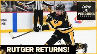 Penguins get Rutger McGroarty back ahead of CRUCIAL 5-game stretch!