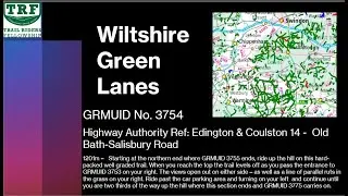 GRMUID 3754 - Highway Authority Ref: Edington & Coulston 14 -  Old Bath-Salisbury Road