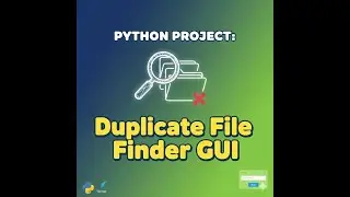 Duplicate File Finder - Python - Demo