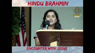 Indian Hindu Brahmin  Encounter with Jesus ALovely Testimony #christian #bornagain #Testimony #Viral