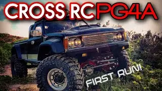 CROSS RC PG4A, THE FIRST RUN!